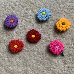 Handmade flower magnets